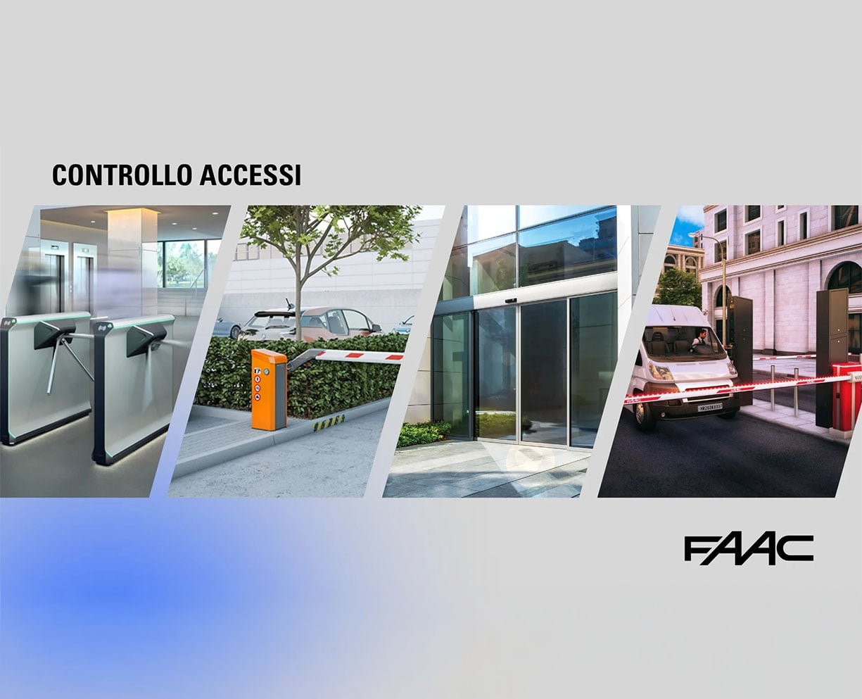 Controllo accessi in aziende, contesti commerciali e industriali
